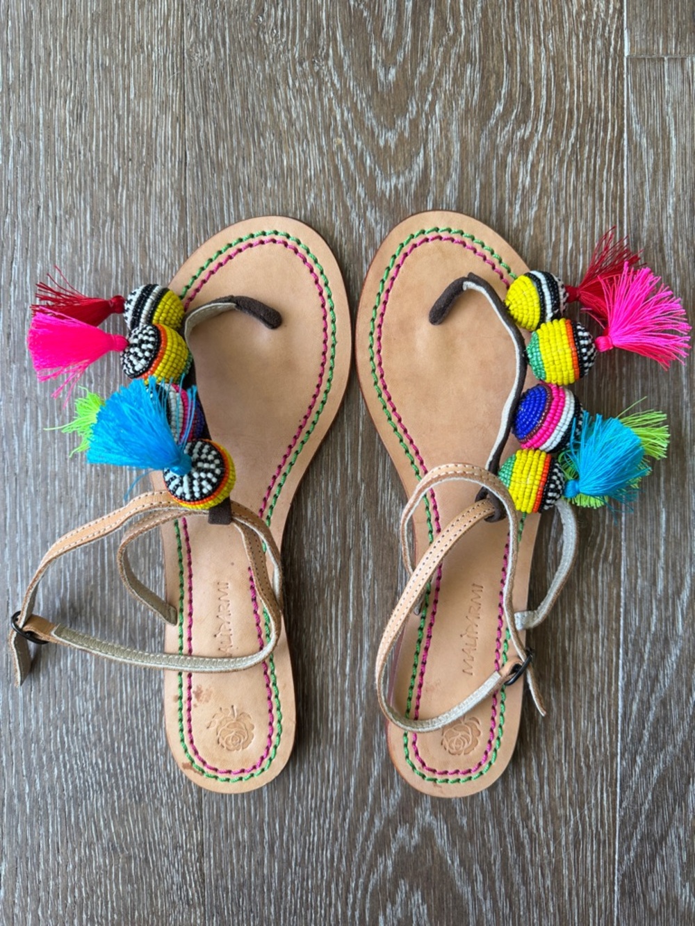 Summer fun designer sandals